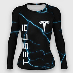 Рашгард женский TESLA, цвет: 3D-принт
