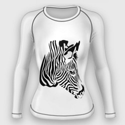 Женский рашгард Zebra