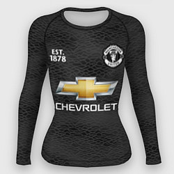 Рашгард женский MANCHESTER UNITED 2021 - AWAY, цвет: 3D-принт