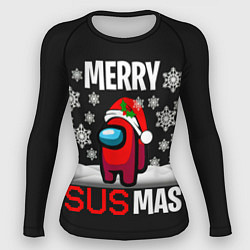 Рашгард женский Merry Sus Mas, цвет: 3D-принт