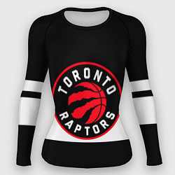 Рашгард женский TORONTO RAPTORS, цвет: 3D-принт