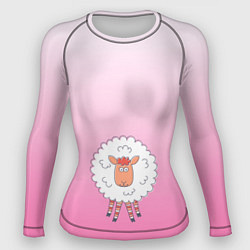 Женский рашгард Веселая овечка