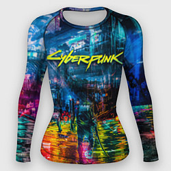 Женский рашгард Сyberpunk City