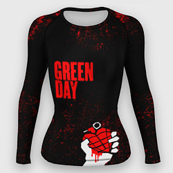 Женский рашгард Green day