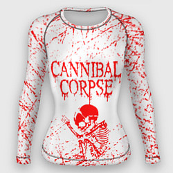 Женский рашгард Cannibal corpse