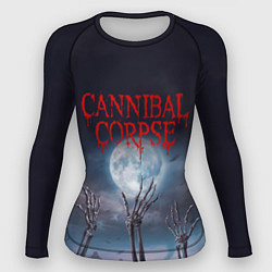 Рашгард женский Cannibal Corpse Труп Каннибала Z, цвет: 3D-принт