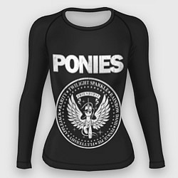 Рашгард женский Pony x Ramones, цвет: 3D-принт