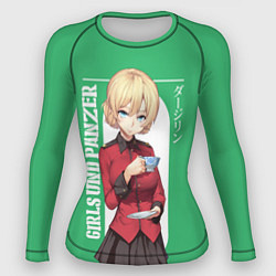 Рашгард женский Darjeeling, цвет: 3D-принт