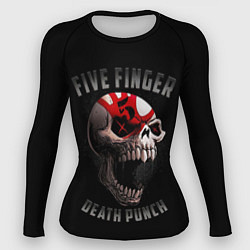 Рашгард женский Five Finger Death Punch 5FDP, цвет: 3D-принт