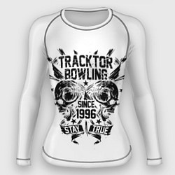 Рашгард женский Tracktor Bowling, цвет: 3D-принт