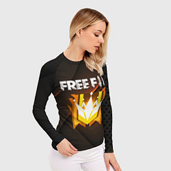 Рашгард женский FREE FIRE GRAND MASTER, цвет: 3D-принт — фото 2