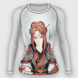 Рашгард женский Хон Лион Облачный цветок, цвет: 3D-принт