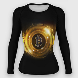 Женский рашгард BITCOIN КРИПТОВАЛЮТА