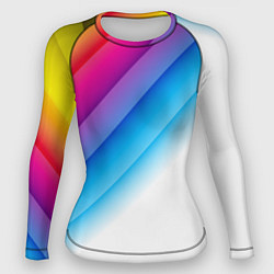 Женский рашгард РАДУЖНЫЕ ПОЛОСЫ RAINBOW Z