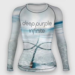 Рашгард женский Infinite - Deep Purple, цвет: 3D-принт