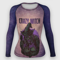 Рашгард женский Crazy Witch, цвет: 3D-принт