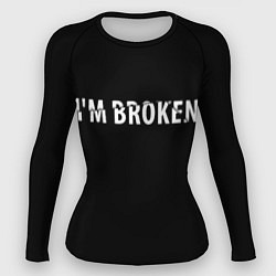 Женский рашгард Im broken Я сломан