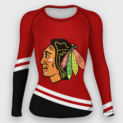 Женский рашгард Chicago Blackhawks, NHL