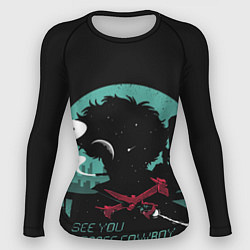 Рашгард женский Ковбой Бибоп, цвет: 3D-принт