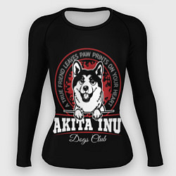 Женский рашгард Акита-Ину Akita Inu
