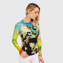 Рашгард женский Cowboy Bebop All, цвет: 3D-принт — фото 2
