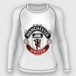 Рашгард женский Манчестер Юнайтед - гордость и слава, цвет: 3D-принт