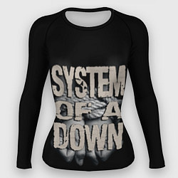 Рашгард женский System of a Down, цвет: 3D-принт