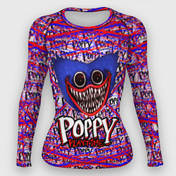 Женский рашгард Huggy Wuggy: Poppy Pattern