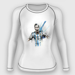 Женский рашгард Messi Argentina Team