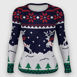 Женский рашгард СВИТЕР С ОЛЕНЯМИ DEER SWEATER