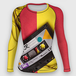 Рашгард женский FULL OLD DCHOOL, цвет: 3D-принт