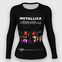 Рашгард женский Metallica S и M, цвет: 3D-принт