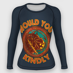 Рашгард женский Would you kindly, цвет: 3D-принт