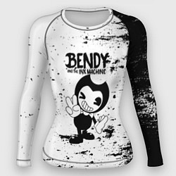 Женский рашгард Bendy and the ink machine - Black & White