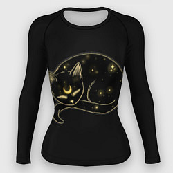 Рашгард женский Космический Кот Целестиал, цвет: 3D-принт