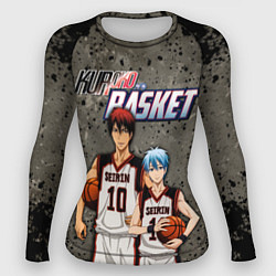 Женский рашгард Kuroko no Basket, Kagami Taiga Kuroko Tetsuya