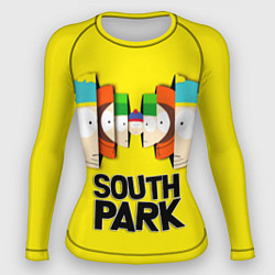 Рашгард женский South Park - Южный парк персонажи, цвет: 3D-принт