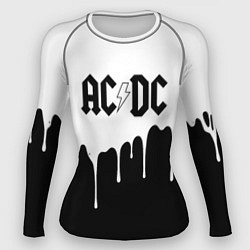 Женский рашгард ACDC подтёки