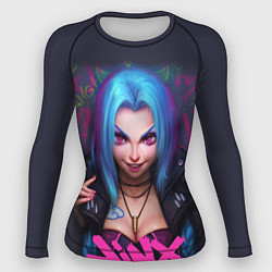 Женский рашгард League Of Legends ARCANE JINX