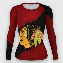 Женский рашгард Chicago Blackhawks, Чикаго Блэкхокс