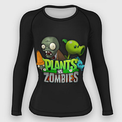 Женский рашгард Персонажи Plants vs Zombies