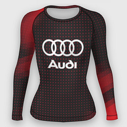 Женский рашгард Audi logo