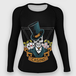 Рашгард женский Казино Casino, цвет: 3D-принт