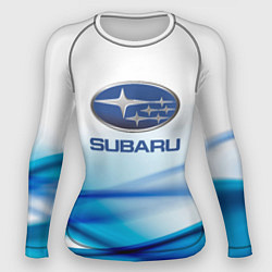 Женский рашгард Subaru Спорт текстура