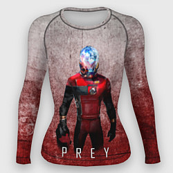 Женский рашгард Prey Grey and blood