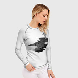 Рашгард женский Шаг в бесконечную бездну, цвет: 3D-принт — фото 2