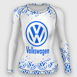 Рашгард женский Volkswagen фольксваген, цвет: 3D-принт