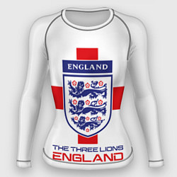Рашгард женский Сборная Англии по футболу, цвет: 3D-принт
