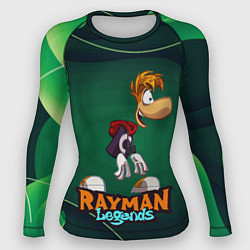 Женский рашгард Rayman Legends Green