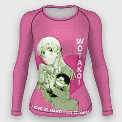 Рашгард женский Wotakoi, цвет: 3D-принт